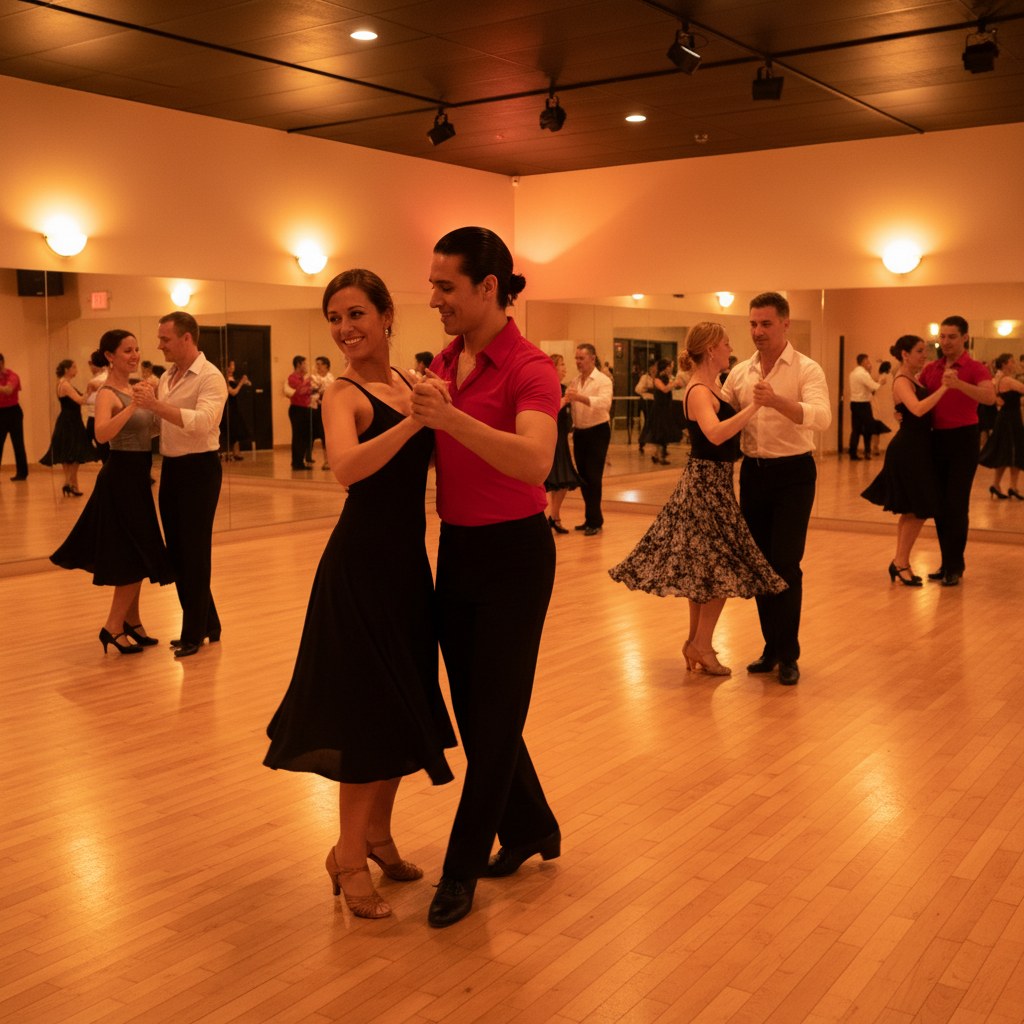 Salsa dersi — White Dance Studio